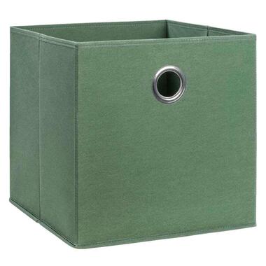 Boîte de rangement Parijs - vert olive - 31x31x31 cm product