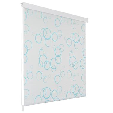 vidaXL Rolgordijn voor douche 100x240 cm bubbel product