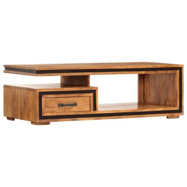 vidaXL Table basse 100x45x33 cm Bois d'acacia massif product