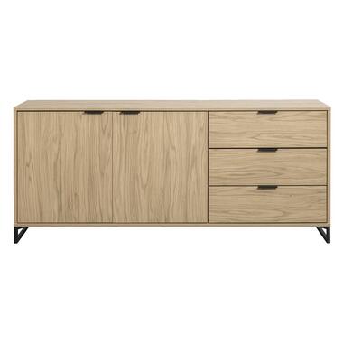 Dressoir Lucca - couleur chêne - 82x185x48 cm product