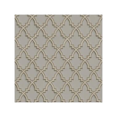 Dutch Wallcoverings - Wallstitch Moroccan trellis d.grey - 0,53x10,05m product