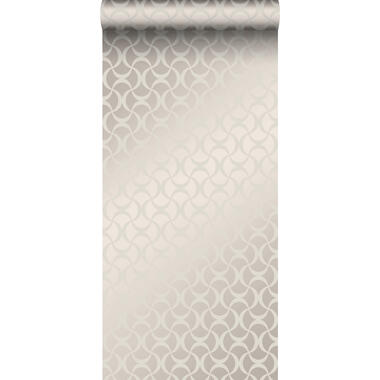 Origin papier peint - graphique - argent chaud - 53 cm x 10,05 m product