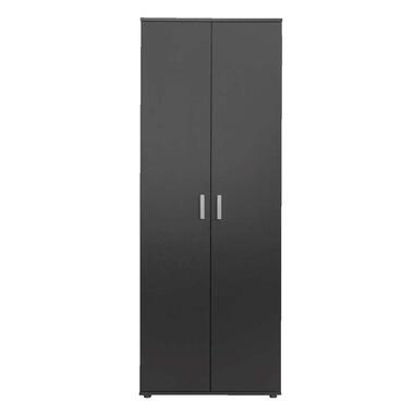 Kast Inca 2-deurs - antracietkleur - 184x70x34,5 cm product