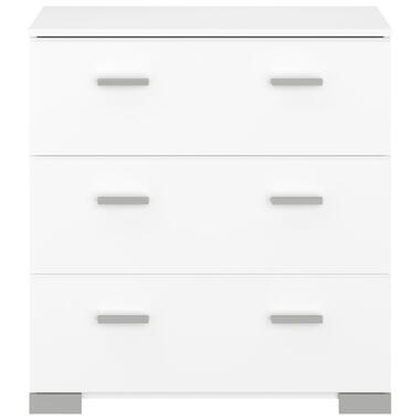 Commode Timo 3 tiroirs - blanche - 81,4x76,5x39,8 cm product