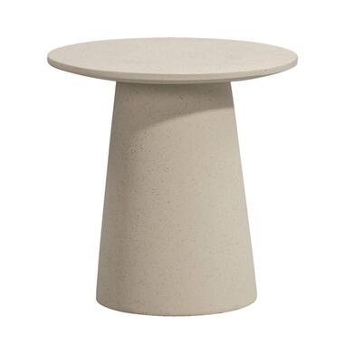 Bijzettafel Thibaut - beige - Ø45x45 cm product