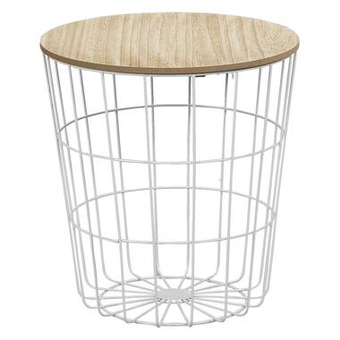 Table d'appoint Tokio - blanche - 42xØ39,5 cm product