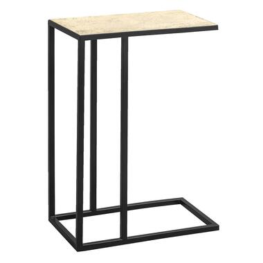 Table d'appoint Hugo - noir/couleur or - 40x25x60 cm product