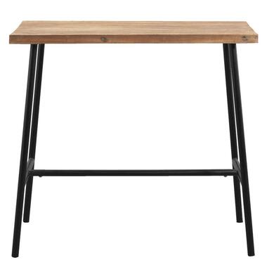 Table bar Jimmy - noir/couleur naturelle - 105x60x110 cm product