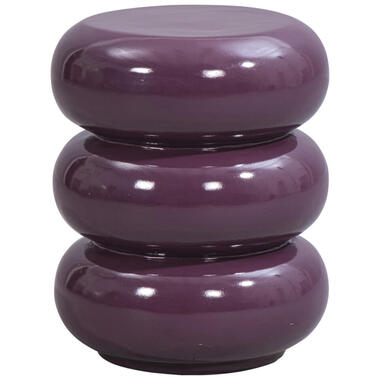 Bijzettafel Vigo - paars - 43xØ35 cm product