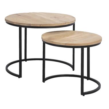 Tables d'appoint Mink - bois de manguier - lot de 2 product