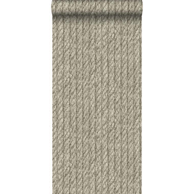 ESTAhome behang - touw-motief - taupe - 53 cm x 10,05 m product