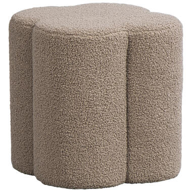 Pouf Valencia - taupe - 38xØ35 cm product