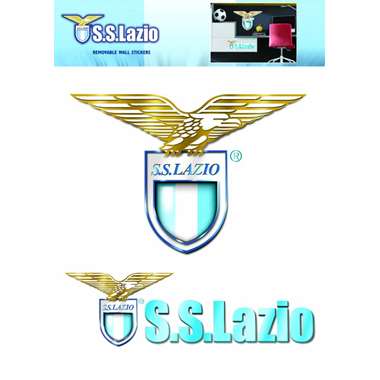 Lazio Roma Logo - Muursticker - 41 x 28 cm - Multi product