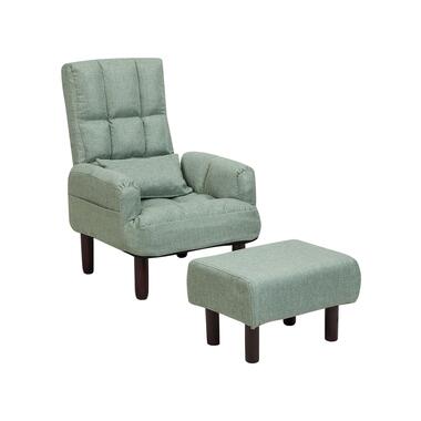 Beliani Fauteuil OLAND - Vert polyester product