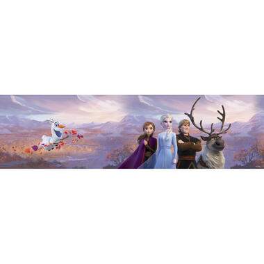 Disney zelfklevende behangrand - Frozen - paars - 14 x 500 cm product