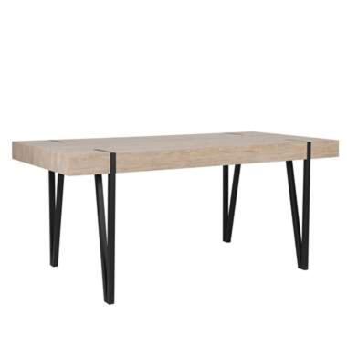 ADENA - Eettafel - Lichte houtkleur - 90 x 150 cm - MDF product