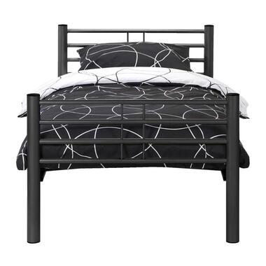 Bed Nick - matte antracietkleur - 90x200 cm product