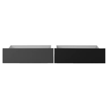 Opberglades Tempo - antraciet/zwart - 31x99x70 cm product