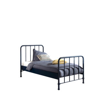 Vipack bed Bronxx - denim blauw - 90x200 cm product