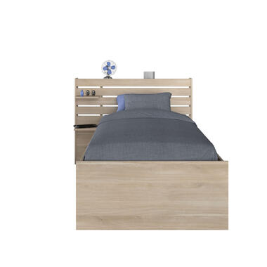 Bed Evi - eikenkleur - 90x200 cm product