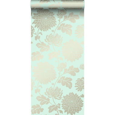 Origin papier peint - fleurs - vert céladon - 53 cm x 10,05 m product