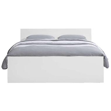 Bed Naia - hoogglans wit - 140x200 cm product