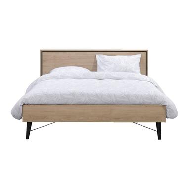 Bed Kansas - eikenkleur - 140x200 cm product