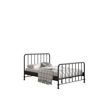 Vipack bed Bronxx - zwart - 140x200 cm product