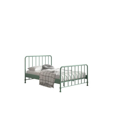Vipack bed Bronxx - olijfgroen - 140x200 cm product