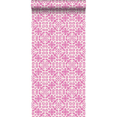 ESTAhome papier peint - carrelages usés - rose - 53 cm x 10,05 m product