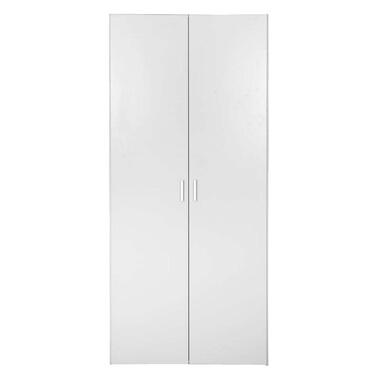 Kleerkast Space 2-deurs - wit - 175,4x77,6x49,5 cm product