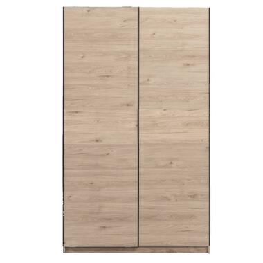 Armoire à portes coulissantes Genua - couleur chêne - 204x122x60 cm product