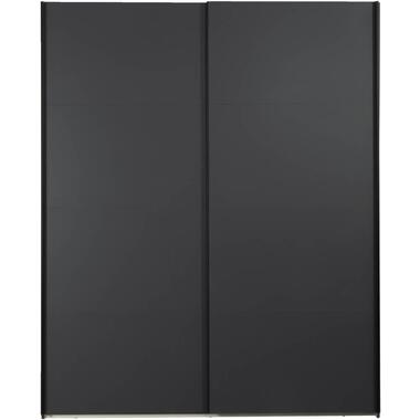 Armoire à portes coulissantes Bergamo - couleur anthracite - 221x178,5x66,6 cm product