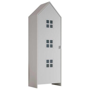 Kledingkast Casami Bruges - 58x37x172 cm - Wit