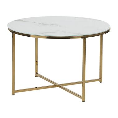 Table basse Verre de sécurité Doré QUINCY product