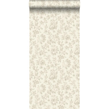 ESTAhome papier peint - fleurs élégantes - marron - 53 cm x 10,05 m product