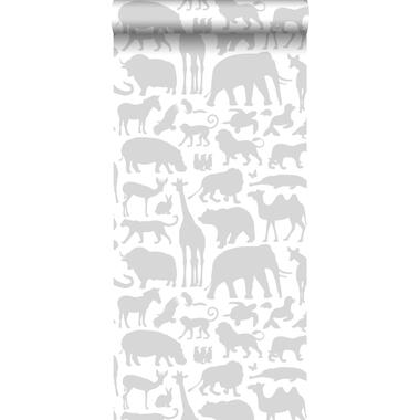 ESTAhome behang - dieren - grijs - 0.53 x 10.05 m product
