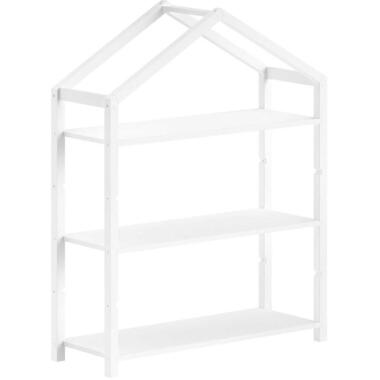 Bibliothèque Dallas - 111x40x141 cm - bois pin massif blanc product