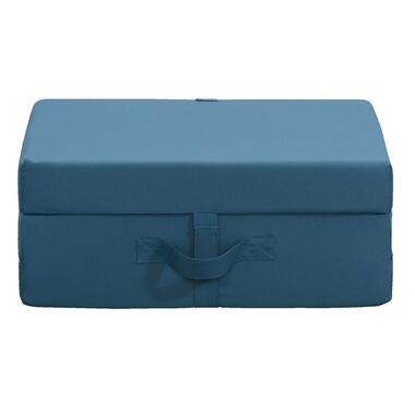 Opvouwbare matras Rumba - blauw - 70x190x9 cm product