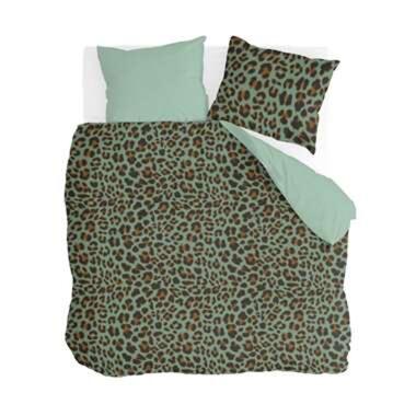 Byrklund - Housse de couette Lazy Leopard - 200x220 cm - Vert product