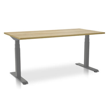 MRC PRO elektrisch ARBO zit-sta bureau - 120x80 cm robuust eiken product