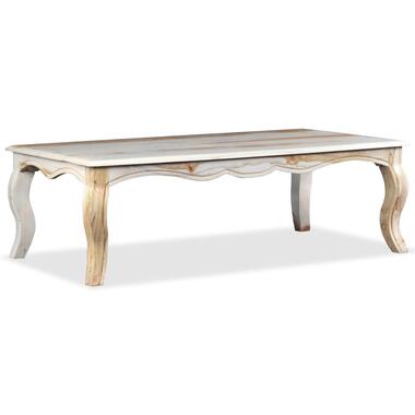 vidaXL Table basse Bois massif 110x60x35 cm product