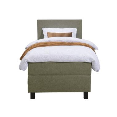 Boxspring Liv uni - vert - 90x200 cm - pied carré product