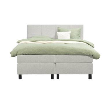 Boxspring Liv carré - écru - 160x200 cm - pied carré product