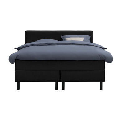 Lit sommier tapissier Varberg 5 éléments - noir - 140x200 cm product