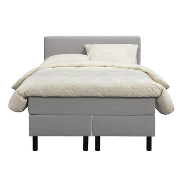 Lit sommier tapissier Varberg 5 éléments - gris - 120x200 cm product