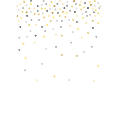 ESTAhome fotobehang - confetti dots - geel en grijs - 2 x 2.79 m. product