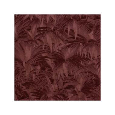 Dutch Wallcoverings - Odyssee palmbladeren roodbruin - 0,53x10,05m product