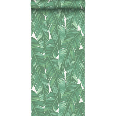 ESTAhome papier peint - feuilles de bananier - vert jade product