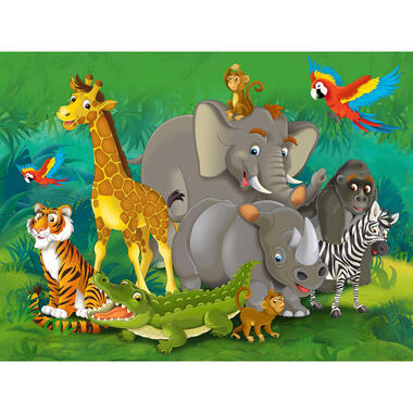 Sanders & Sanders papier peint mural - animaux de la jungle product